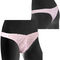 フロントレースエレガントメンズTバックショーツ M ピンク